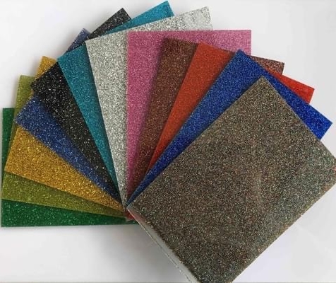 주문 3mm 4mm 5mm 반짝이는 반짝이는 아크릴 시트 벽장 장식 鋳造 online manufacture