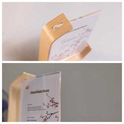 주문 고품질 수작업 4x6 5x7 6x8 L 모양 아크릴 사진 프레임 online manufacture