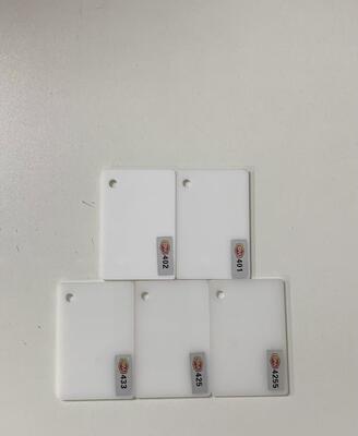 주문 백색 불투명 Cast 아크릴 시트 20mm 두꺼운 맞춤 표지판을 위한 견고한 패널 online manufacture