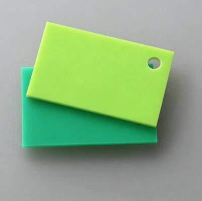 주문 외관 대피용 자외선 보호 녹색 아크릴 시트 25mm online manufacture