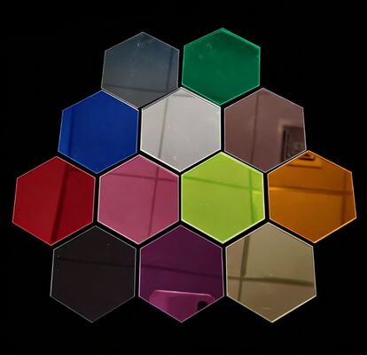 주문 유연한 0.8mm-6mm 컬러 미러 아크릴 시트 online manufacture