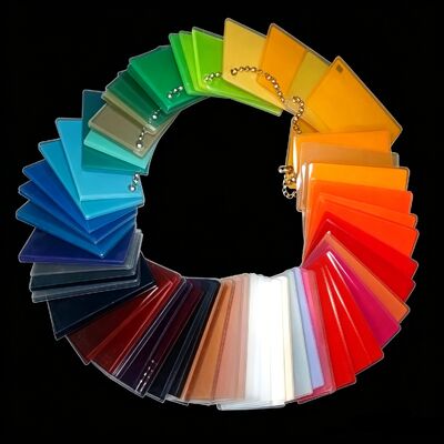 주문 장식 및 디스플레이용 고충격 저항성 12mm 두께 경량 컬러 아크릴 시트 online manufacture
