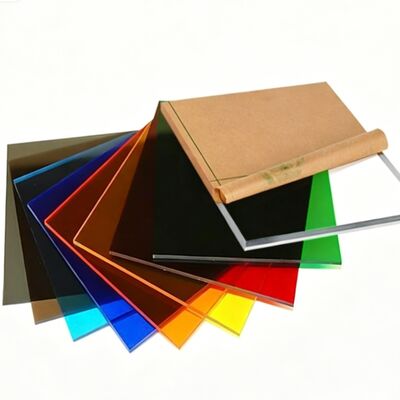 주문 내구성 있는 색상 선명한 아크릴 엽, 소매 PMMA 아크릴 판 online manufacture