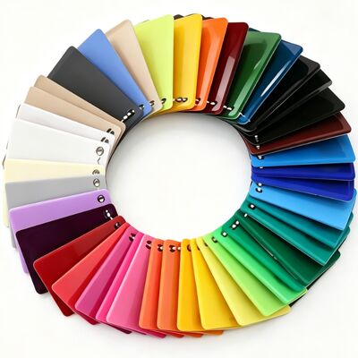 주문 ODM OEM 고광 투과율 충격 방지 내후성 컬러 아크릴 시트 패널 online manufacture