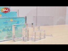 맞춤형 크기의 투명 쌍면 평면 아크릴 사진 프레임 시리즈