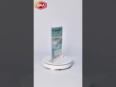 T 모양 원형 코너 자기 아크릴 표지판