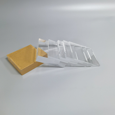 표지판을 위한 선명한 아크릴 시트 6mm Cast Plastic Board 투명한 크기로 잘라