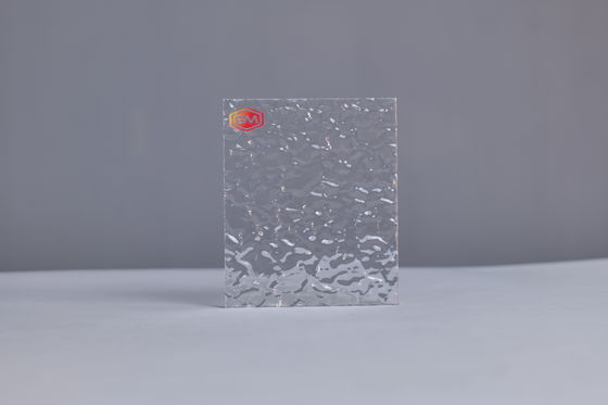 가볍고 내구성있는 사용자 정의 크기의 질감 아크릴 시트 고객 요구 사항