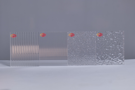 3mm 5mm 6mm PMMA 띠로 장식용 선명한 텍스처 아크릴 시트