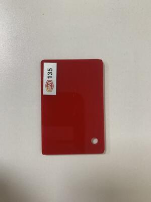 SM 고품질 캐스트 아크릴 시트 (빨강), 화장품 매장 디스플레이용 쉬운 절단