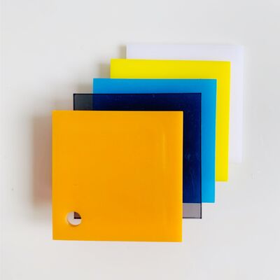 충격 방지 아크릴 시트 25mm 파손 방지 안전 패널 쇼핑몰 차단용