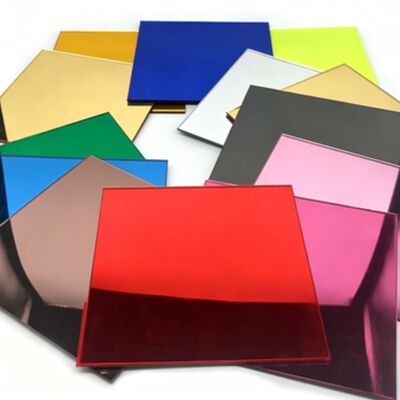 벽걸이용 1mm-3mm 거울 아크릴 시트