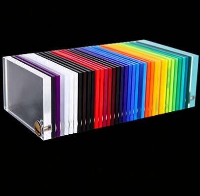 맞춤형 크기의 컬러 맑은 아크릴 시트 3-6mm 소매 업체