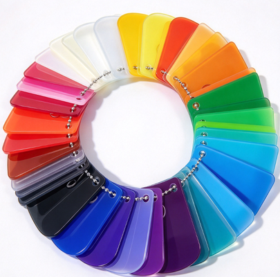 Impact Resistant Colored Acrylic Sheet with High Light Transmission and Customizable Colors
